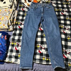 American Eagle mom jeans size 0 brand new